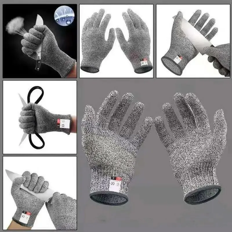 Garden Gloves - Seviye 5 HPPE Kesilmeye Karşı Dayanıklı