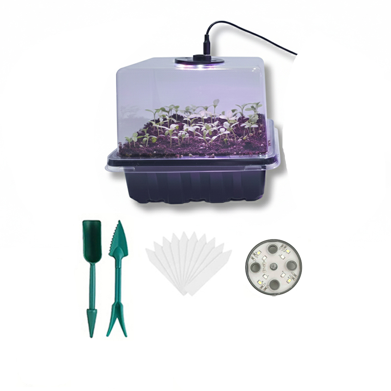 Seed Starter Tray - 1/2/3'lü Paket 12/24/36 Hücreli Tohum Çimlendirme