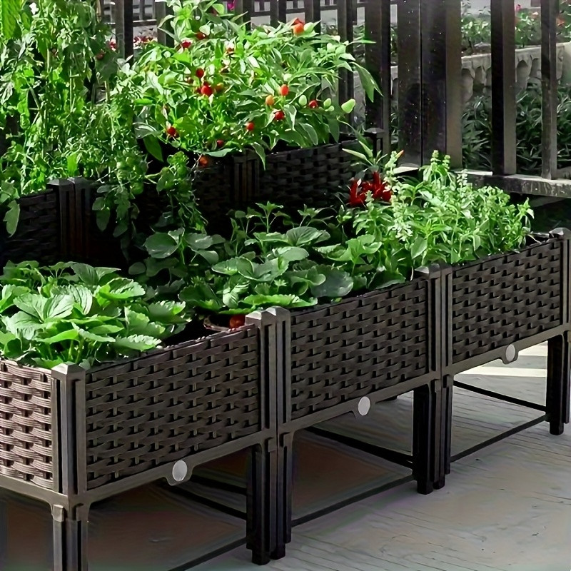 Raised Garden Bed - Yüksek Bahçe Yatağı, Kendiliğinden Sulanan ve