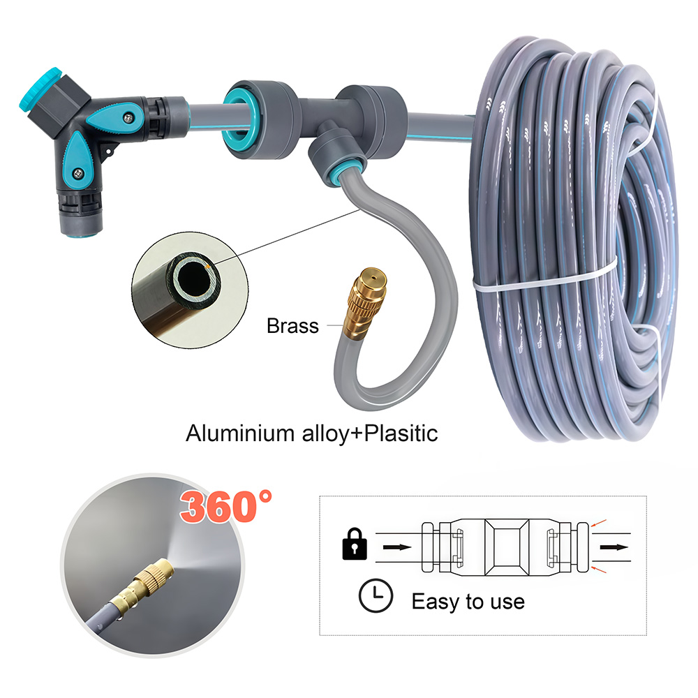 3/8 inç PE Hortum Esnek 360 De - Trowel Garden Tools incelemesi ve fiyatı