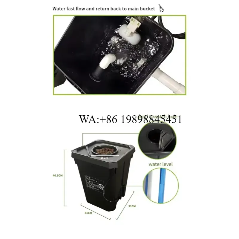 WMWMNU 8'li 27L RDWC Hollanda  - Hydroponic Kit incelemesi ve fiyatı