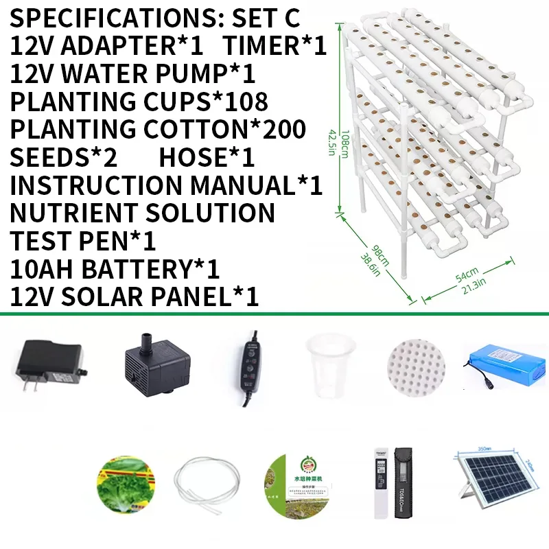 Topraksız Yetiştirme Sistemi S - Hydroponic Kit incelemesi ve fiyatı