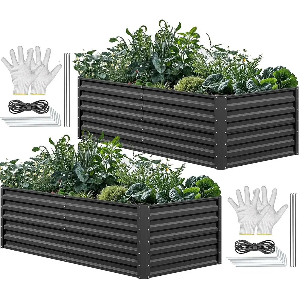 6x3x2ft Büyük Galvanizli Metal - Garden Gloves incelemesi ve fiyatı
