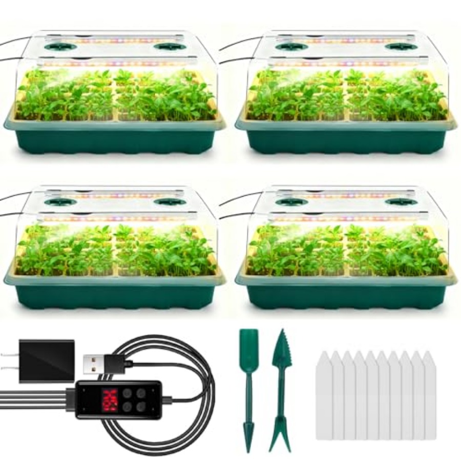 Büyüme Işığıyla Donatılmış Toh - Seed Starter Tray incelemesi ve fiyatı