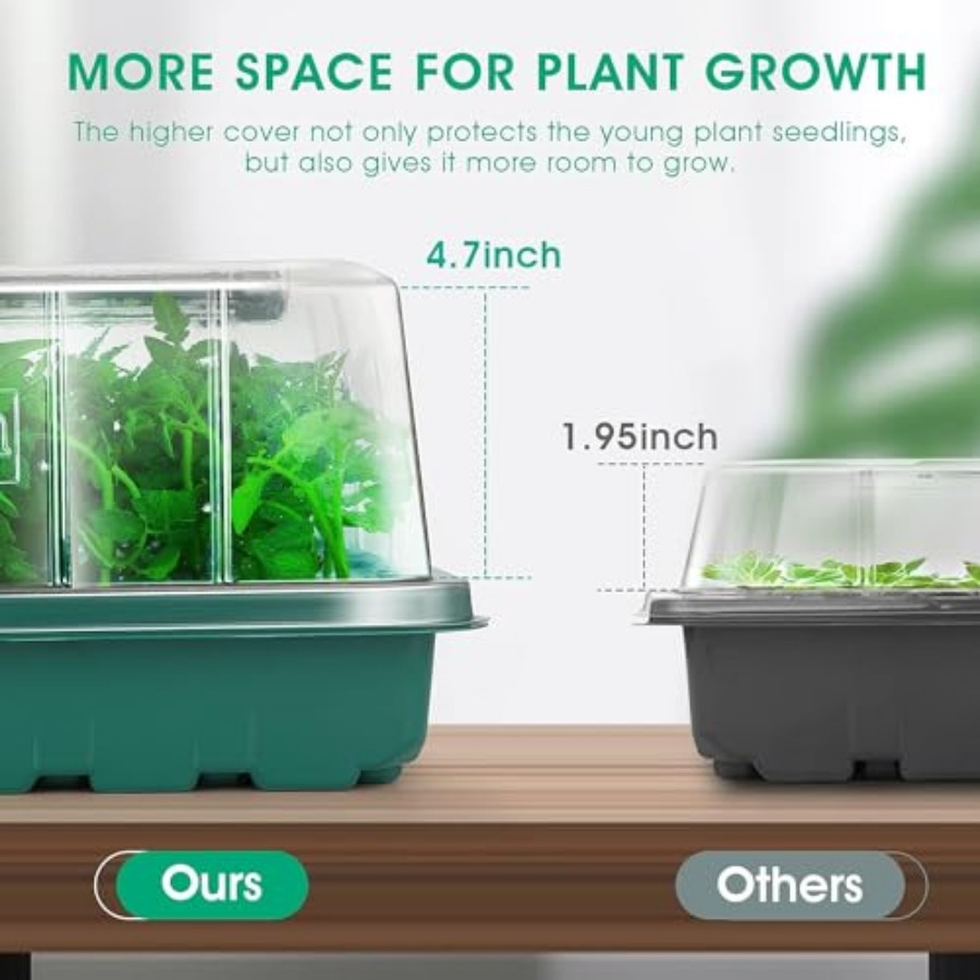 Büyüme Işığıyla Donatılmış Toh - Seed Starter Tray incelemesi ve fiyatı