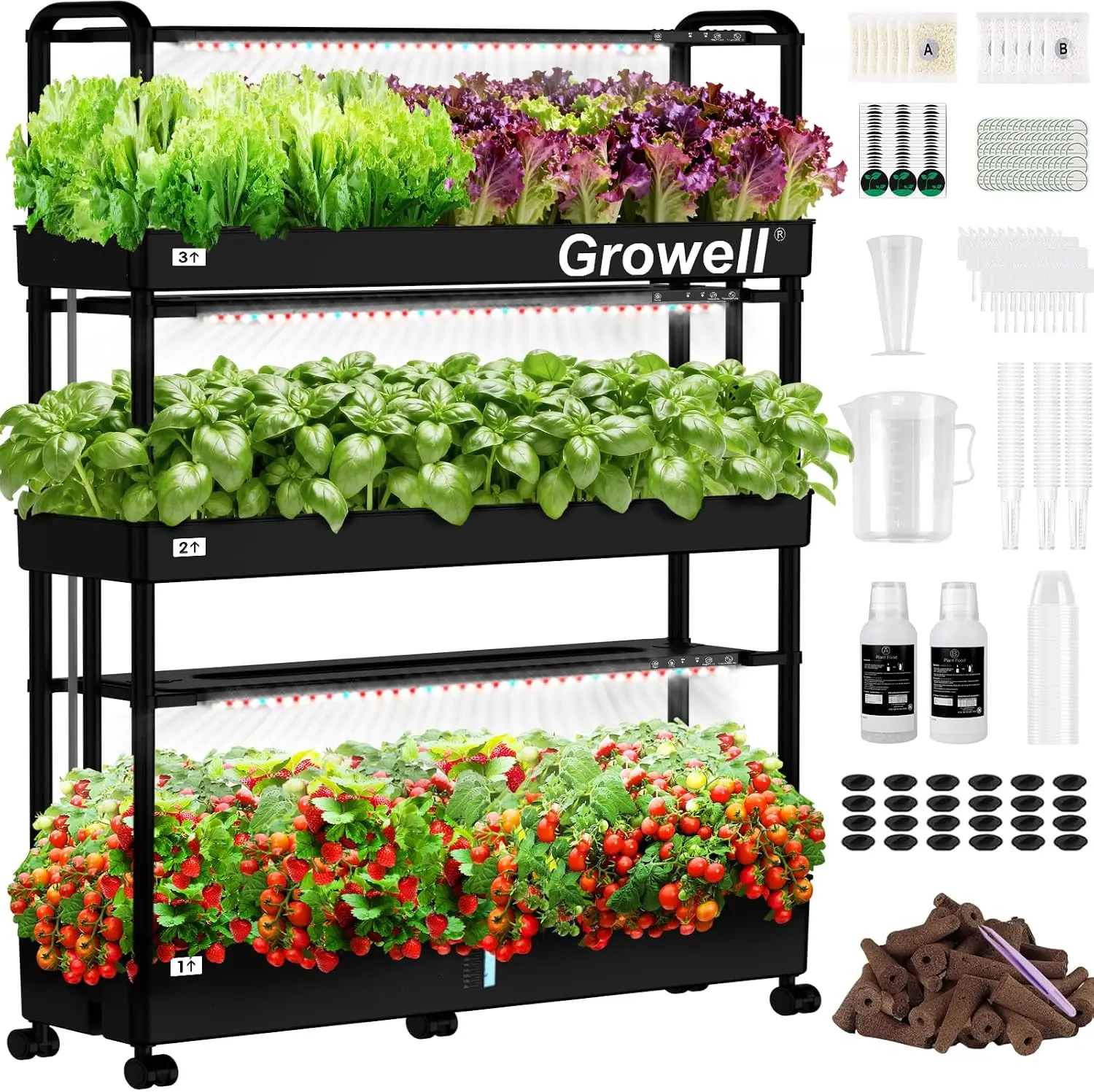Büyük Hidroponik Yetiştirme Si - Hydroponic Kit incelemesi ve fiyatı