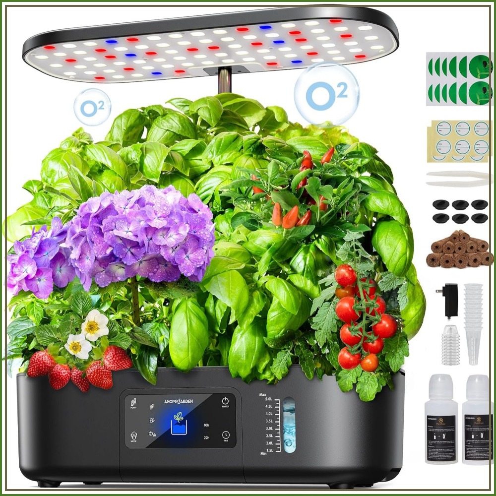 12 Bölmeli İç Mekan Hidroponik - Indoor Herb Garden incelemesi ve fiyatı